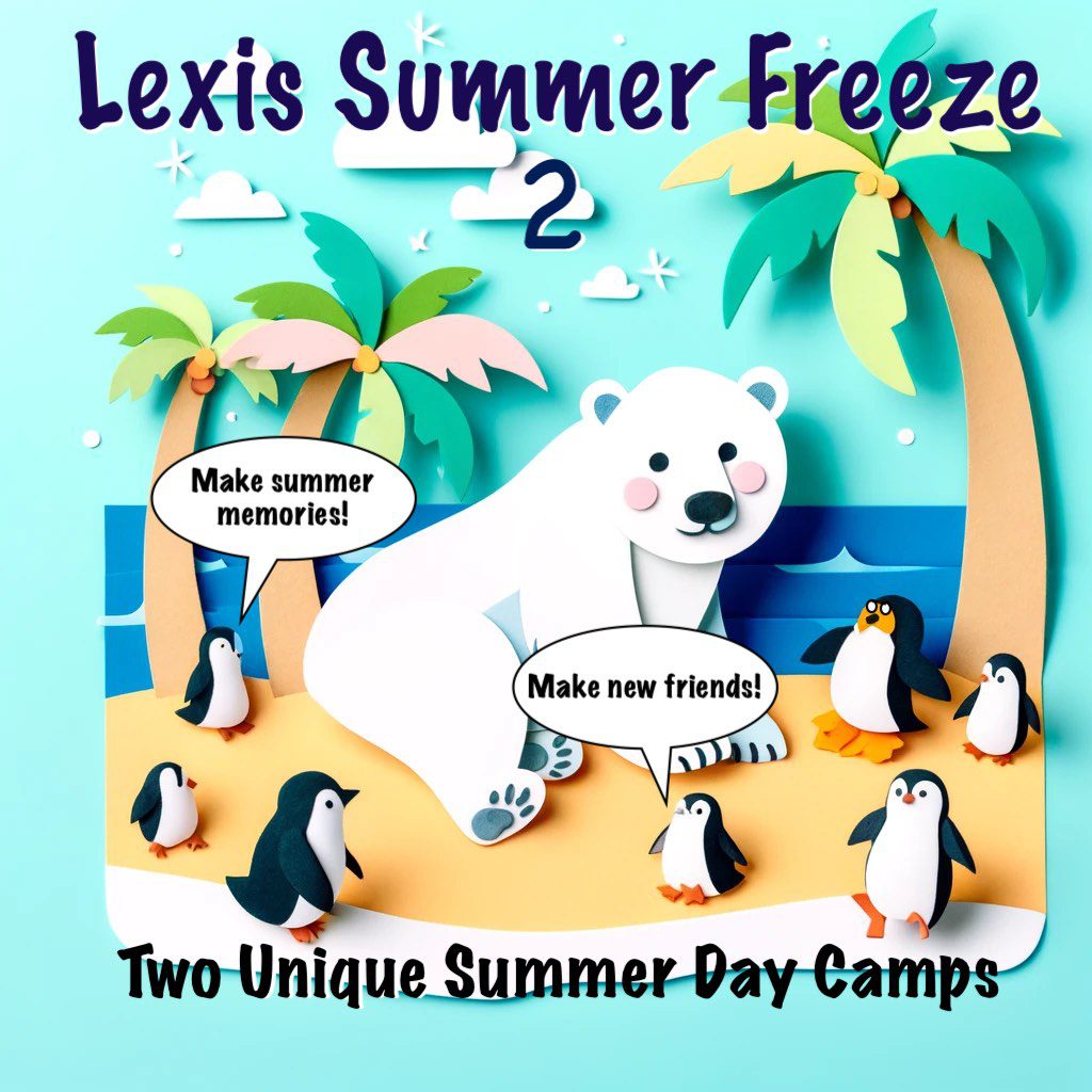 Lexis Summer Freeze WEB - Lexis Language Center　 帰国子女・大人・子供 英会話レクシス吉祥寺 2024 夏休みサマースクール Lexis Summer Day Camp: Summer Freeze！ (#2)　８月 今年は二つのサマーキャンプを開催します。最初のキャンプは、アカデミックな英語学習と楽しいアクティビティを組み合わせたものです。二番目のキャンプは、日常生活での英語使用と探求にもっと焦点を当てています。